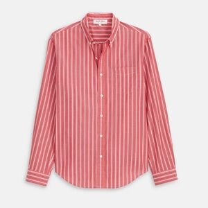 NWT Alex Mill Red and White Striped Casual Shirt